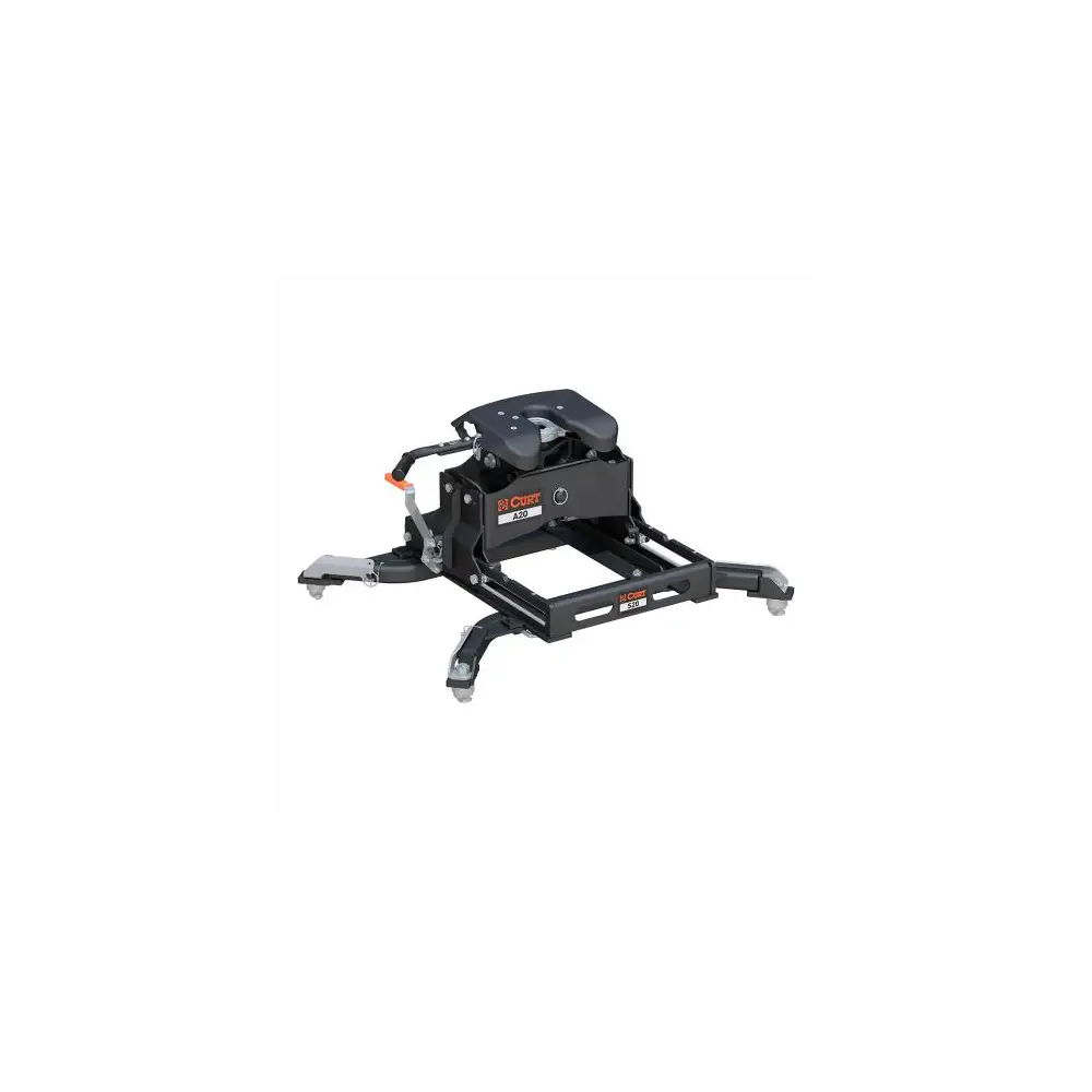 A20 Sliding 5th Wheel Hitch - 20K, Select Ram 2500, 3500, 6.5' Bed Puck System - CUR16695
